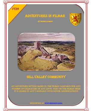 Free Role Playing Game Supplement Review: FT – Hill Valley Community