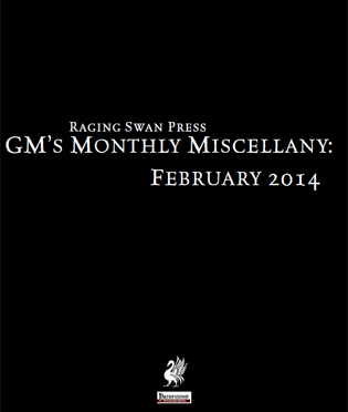 GM's Monthly Miscellany: February 2014
