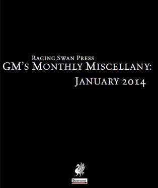 GM's Monthly Miscellany: January 2014