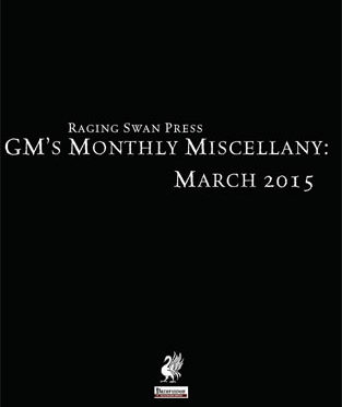 GM's Monthly Miscellany: March 2015