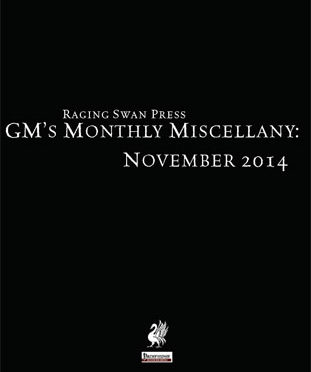 GM's Monthly Miscellany: November 2014