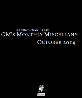 GM's Monthly Miscellany: October 2014