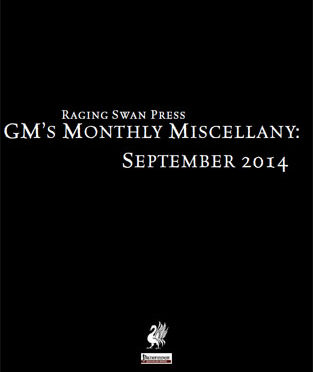 GM's Monthly Miscellany: September 2014