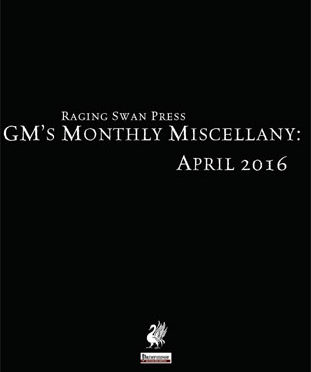 GM's Monthly Miscellany: April 2016