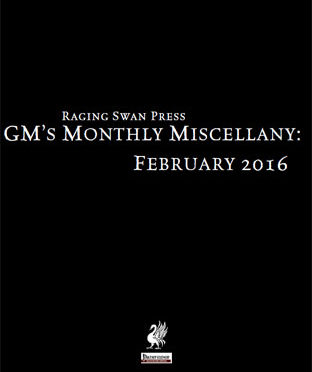 GM's Monthly Miscellany: February 2016