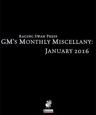 GM's Monthly Miscellany: January 2016