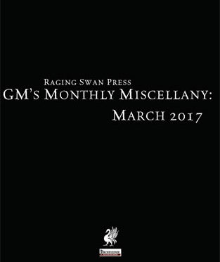 GM's Monthly Miscellany: March 2017