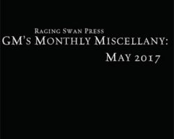 GM's Monthly Miscellany: May 2017