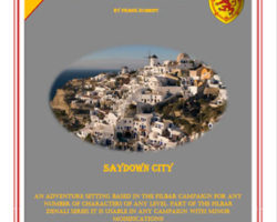 Free Role Playing Game Supplement Review: FT – Saydown City