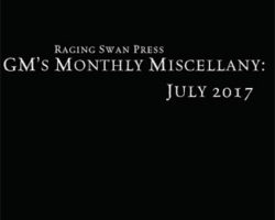 Free Role Playing Game Supplement Review: GM’s Monthly Miscellany: July 2017