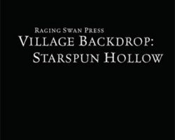 Village Backdrop: Starspun Hollow