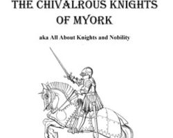Free Role Playing Game Supplement Review: The Chivalrous Knights of Myork aka All About Knights and Nobility