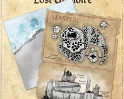A Review of the Role Playing Game Supplement Pages from the Lost Grimoire – Seaspire / What Lurks Below