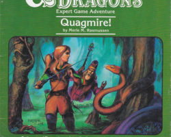 A scan of the front cover of X6 Quagmire!