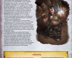 A Review of the Role Playing Game Supplement For Gold and Glory