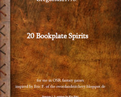 Gregorius21778: 20 Bookplate Spirits