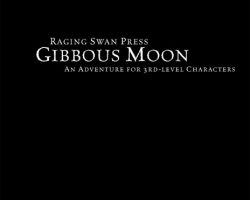 A Review of the Role Playing Game Supplement Gibbous Moon
