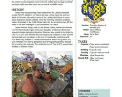 A Review of the Role Playing Game Supplement Menio Keep