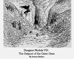 A Review of the Role Playing Game Supplement YS1 The Outpost of the Outer Ones