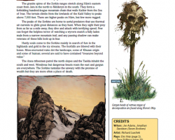 A Review of the Role Playing Game Supplement Sorkin Mountains