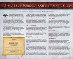 A Review of the Role Playing Game Supplement The Little Horror House on the Prairie