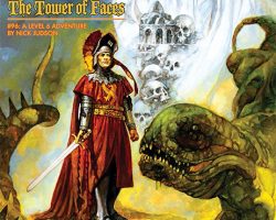 A Review of the Role Playing Game Supplement Dungeon Crawl Classics #96: The Tower of Faces