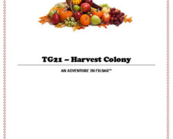 Free Role Playing Game Supplement Review: TG21 – Harvest Colony