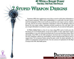 #1 With a Bullet Point: 7 Stupid Weapon Designs