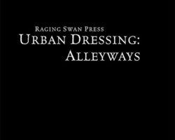 A Review of the Role Playing Game Supplement Urban Dressing: Alleyways