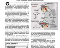 A Review of the Role Playing Game Supplement Wisdom from the Wastelands Issue #12: Parasite Mutations/Transformations