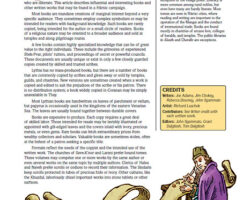 A Review of the Role Playing Game Supplement Tomes and Scrolls