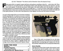 A Review of the Role Playing Game Supplement Wisdom from the Wastelands Issue #50: Artifact Quality