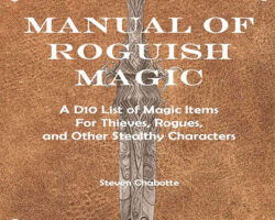 Manual of Roguish Magic: A Free D10 Magic Item List for Thieves & Rogues