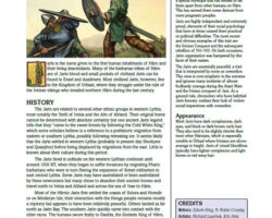A Review of the Role Playing Game Supplement Jarin