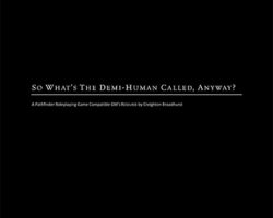 So What's The Demi-Human Called, Anyway?
