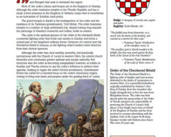 A Review of the Role Playing Game Supplement Larani: Order of Hyvrik