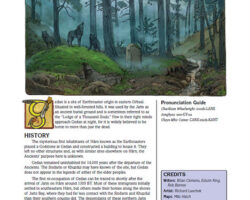 A Review of the Role Playing Game Supplement Gedan Earthmaster Site
