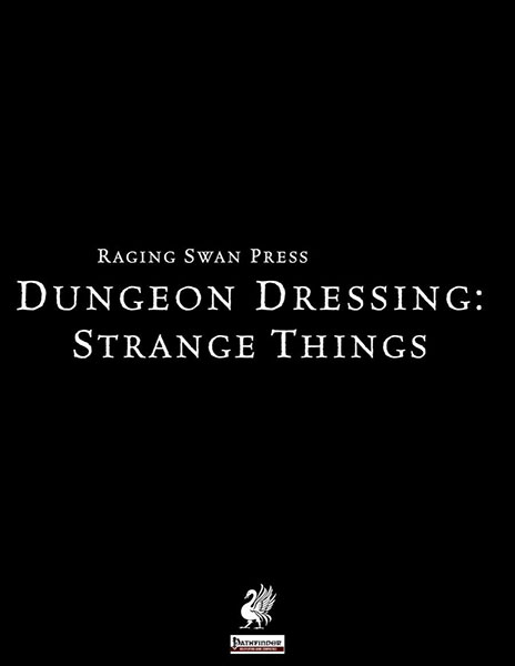 A Review of the Role Playing Game Supplement Dungeon Dressing: Strange Things 2.0 (P1)