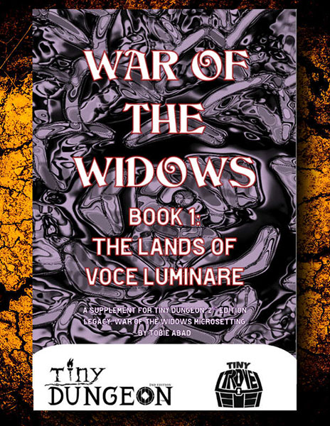 A Review of the Role Playing Game Supplement The Lands of Voce Luminare – Book 01: War of the Widows Supplement