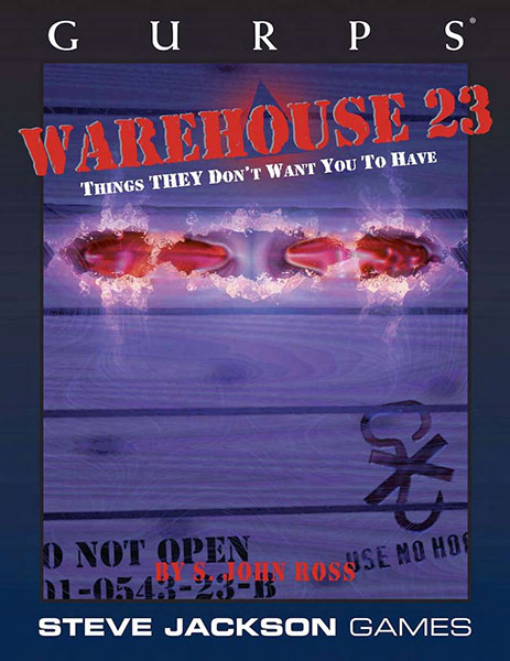 A Review of the Role Playing Game Supplement GURPS Warehouse 23