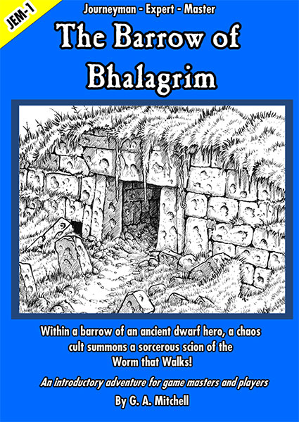 Free Role Playing Game Supplement Review: The Barrow of Bhalagrim – JEM1