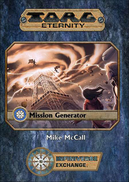 A Review of the Role Playing Game Supplement Torg Eternity Mission Generator