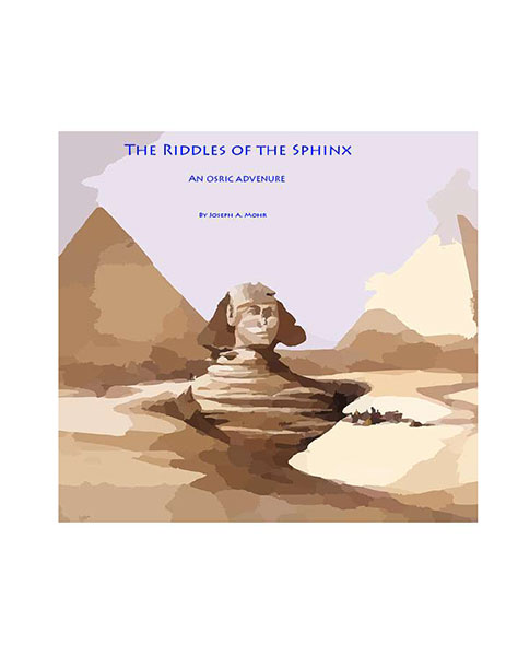 A Review of the Role Playing Game Supplement The Riddles of the Sphinx