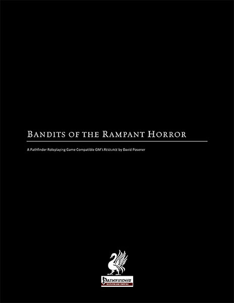 A Review of the Role Playing Game Supplement Bandits of the Rampant Horror