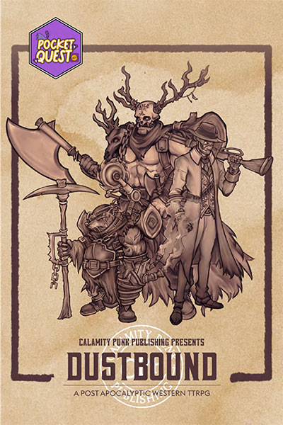 A Review of the Role Playing Game Supplement Dustbound (PocketQuest 2024)