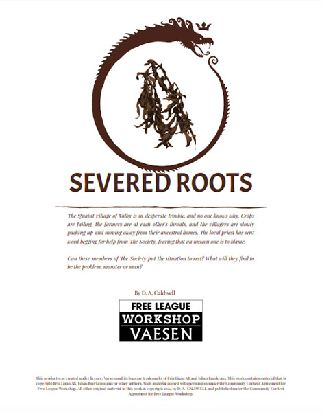 A Review of the Role Playing Game Supplement Severed Roots: A Vaesen Mystery