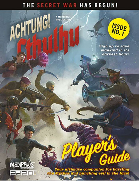 A Review of the Role Playing Game Supplement Achtung! Cthulhu 2d20: Player’s Guide