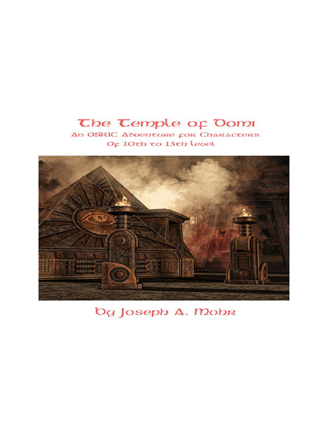 A Review of the Role Playing Game Supplement The Temple of Domi