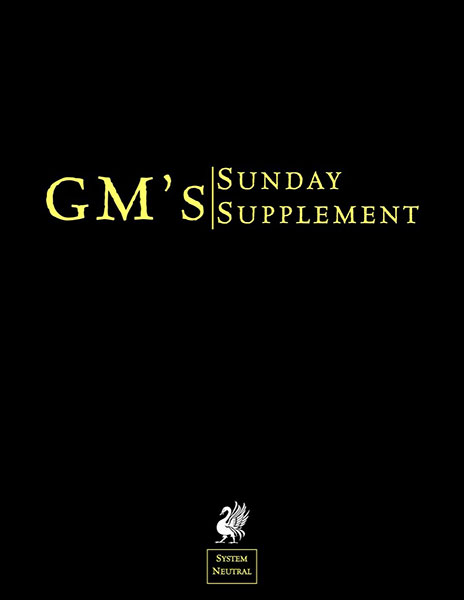 Free Role Playing Game Supplement Review: The Sunday Supplement Sampler