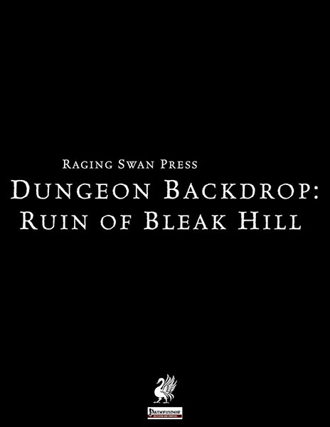 Dungeon Backdrop: Ruin of Bleak Hill (P1)